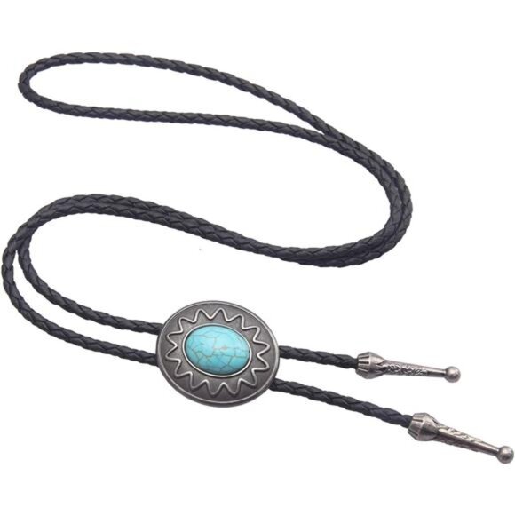 Native American Bolo Tie 021 - Picture 5 of 7